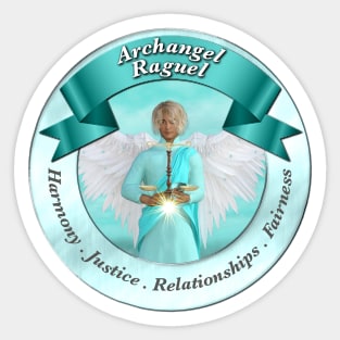 Archangel Raguel Sticker